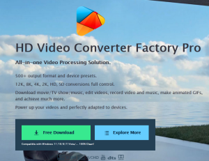 WonderFox HD Video Converter Factory Pro