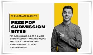 PDF Submission Sites